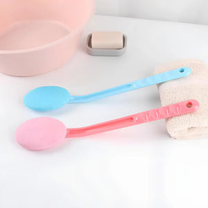 Back & Body Self Bath Brush Lotion Applicator | Blue