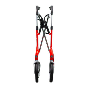 Let's Fly Mobility Rollator Wheelie Walker | Red