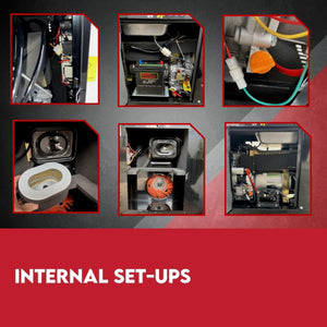 KINGTECH Diesel Generator | 8.4kW Max | 6kW Rated | Single Phase | Portable 13HP Power