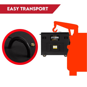 Diesel Generator | Single Phase | 8.4kW Rated | 6kW | 13HP Portable Backup Power