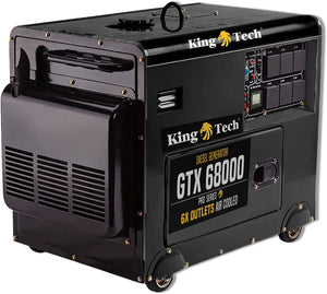 Diesel Generator | Single Phase | 8.4kW Rated | 6kW | 13HP Portable Backup Power