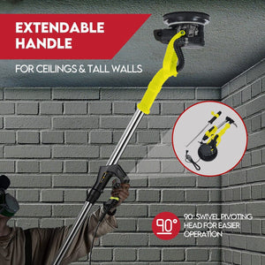 Drywall Sander | Hand-Held Electric Machine | Vacuum Plasterboard Power Tool