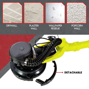 Drywall Sander | Hand-Held Electric Machine | Vacuum Plasterboard Power Tool
