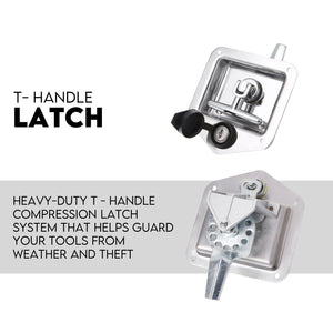 Aluminium Toolbox Ute Tool Box | Generator Trailer Canopy | 620x400x500