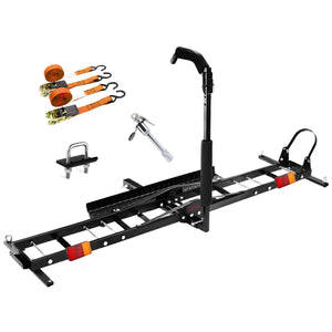 Motorcycle Motorbike Carrier Rack Towbar Arm Rack | Dirt Bike Ramp | Brake Lights