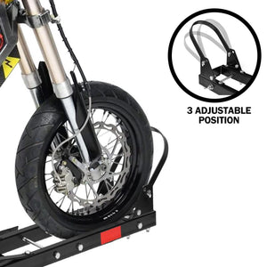 Motorcycle Motorbike Carrier Rack Towbar Arm Rack | Dirt Bike Ramp | Brake Lights