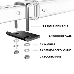 Motorcycle Motorbike Carrier Rack Towbar Arm Rack | Dirt Bike Ramp | Brake Lights