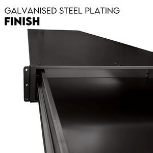 Under Tray Body Tool Box Trundle Drawer | 1500 Long | UTE Truck ToolBox | Black