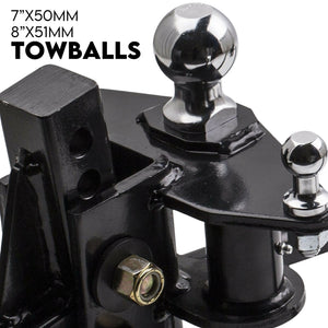 Weight Distribution Hitch System Load Leveller Caravan | Anti Sway Bars | 800Lb