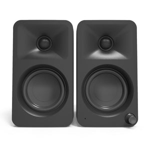 Kanto ORA 100W Powered Reference Desktop Speakers | Bluetooth 5.0 | Black | High-Fidelity Audio