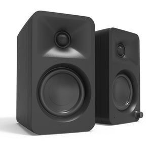 Kanto ORA 100W Powered Reference Desktop Speakers | Bluetooth 5.0 | Black | High-Fidelity Audio