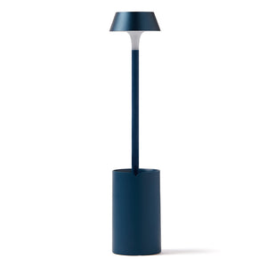 Lexon Mimi LED Lamp | Flexible Arm | Compact Lighting | Dark Blue
