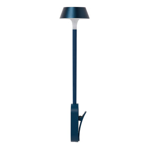 Lexon Mimi LED Lamp | Flexible Arm | Compact Lighting | Dark Blue