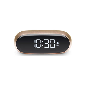 Lexon Minut Mini Alarm Clock | Gold