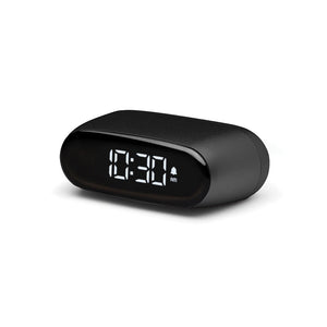 Lexon Minut Mini Alarm Clock | Black