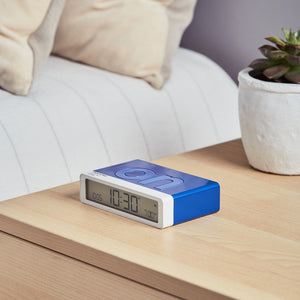 Lexon Flip Alarm Clock | Pantone | Classic Blue