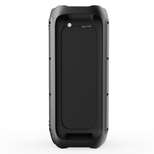 Majority PS200 Party Speaker | 80W Bluetooth Karaoke & PA System | Black | Portable Sound System