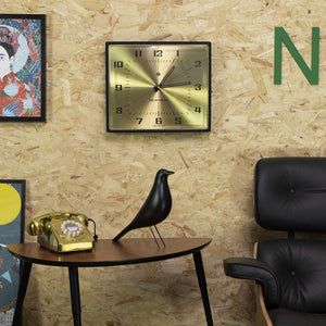 Box Office Wall Clock | Brass