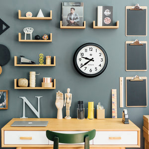 50S Electric Clock | Black