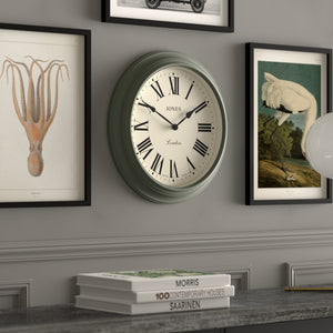 Jones Supper Club Clock | Moss Green