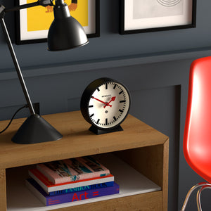 Railway Mantel Clock | Cave Black