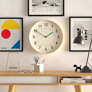 Monopoly Plywood Wall Clock | Green Hands