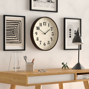 Mr Clarke Clock | Dark Wood | Hopscotch Dial