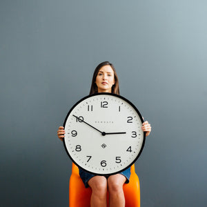 Number One Clock Echo | Black