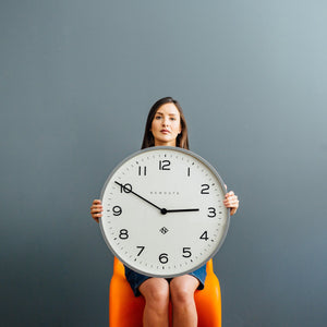 Number One Clock Echo | Posh Grey