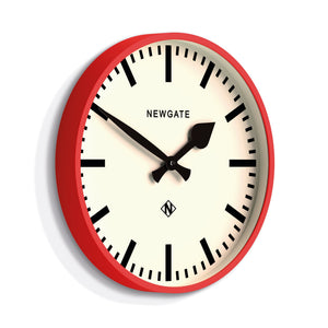 Railway Clock | Red