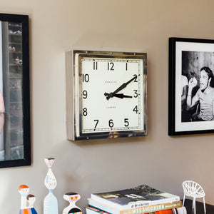 Quad Clock | Chrome