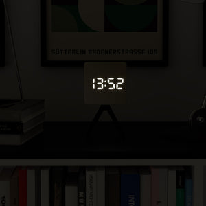 Space Hotel Droid LED Alarm Clock | Black