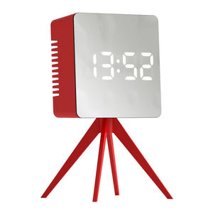 Space Hotel Droid LED Alarm Clock | Red