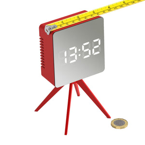 Space Hotel Droid LED Alarm Clock | Red