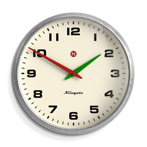 Superstore Wall Clock | Alpha Dial | Galvanised