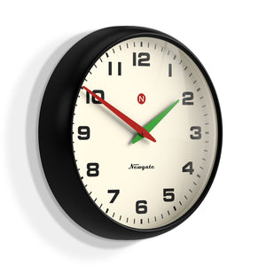 Superstore Wall Clock | Alpha Dial | Black