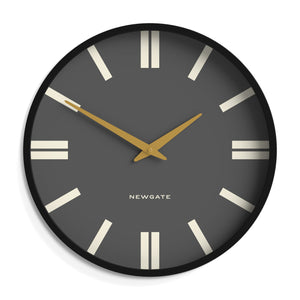 Universal Wall Clock | Plaza Dial | Black