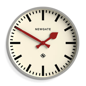Universal Wall Clock | Railway Dial | Grey