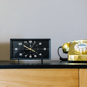 Wideboy Alarm Clock | Black | Reverse Dial