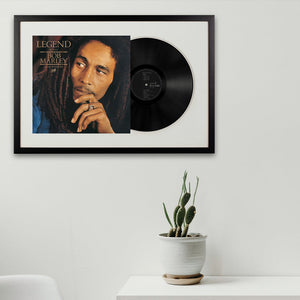Framed Johnny Cash - The Essential Johnny Cash Vinyl Album Art | Country Music Collectible