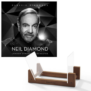 Neil Diamond - Classic Diamonds with the London Symphony Orchestra Double Vinyl Album & Crosley Record Storage Display Stand