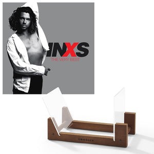 INXS - The Very Best Double Vinyl Album & Crosley Record Storage Display Stand