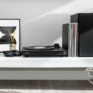 Victrola Hi-Res Onyx INT Turntable | Premium Bluetooth Vinyl Player | High-Fidelity Sound