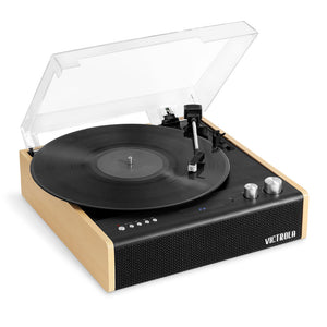 Victrola Eastwood Turntable | Bundled Record Storage Crate