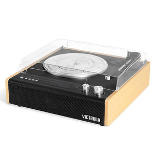 Victrola Eastwood Turntable | Bundled Record Storage Crate