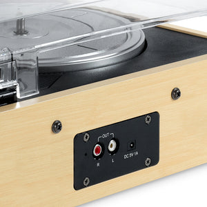 Victrola Eastwood Turntable | Bundled Record Storage Crate