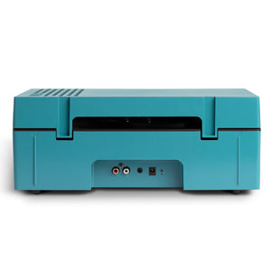 Victrola Revolution Go Turntable | Blue | Bundled Record Storage Crate