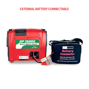 Sunovo Portable Power Station | 1500W | Solar Inverter Generator