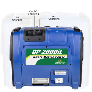 Sunovo Portable Power Station | 2000W | Solar Inverter Generator