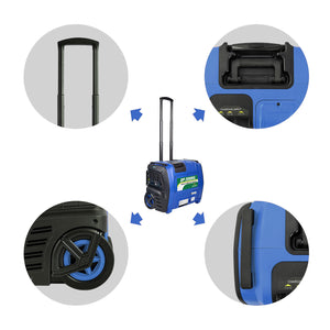 Sunovo Portable Power Station | 2000W | Solar Inverter Generator